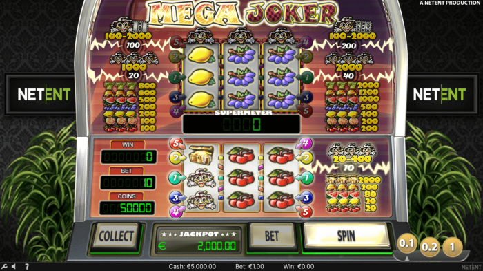 Automat Mega Joker