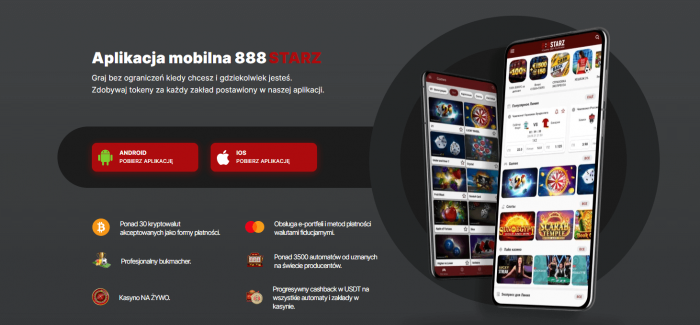 888Starz Aplikacje Mobilne
