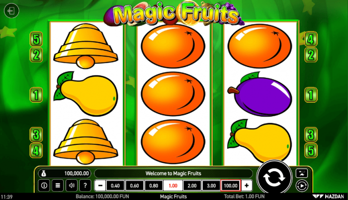 Magic Fruits Automat do Gry