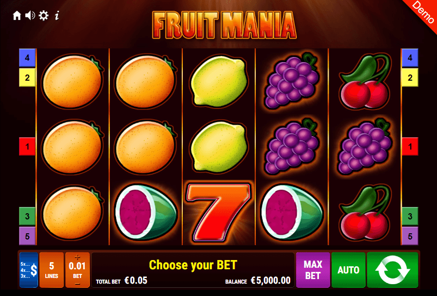 Fruit Mania Automat