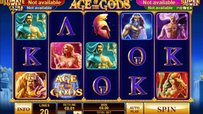 Age of the Gods Automat do Gry