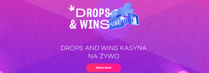 Drops and Wins w Kasynie na Zywo