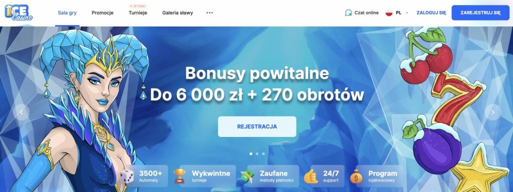 Bonusy Powitalny w Ice Casino Bonusy Powitalny w Ice Casino