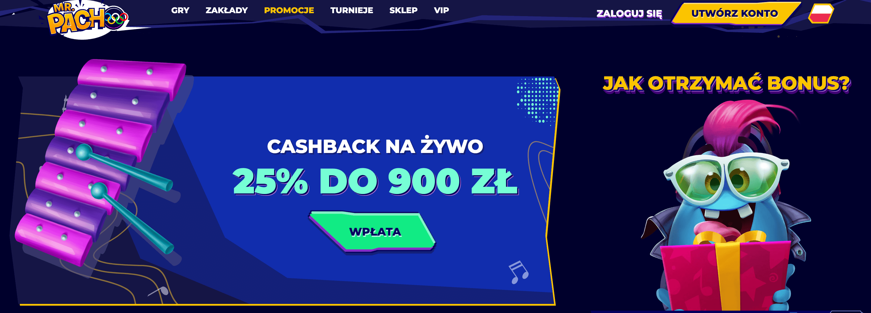 MrPacho Cashback na Żywo